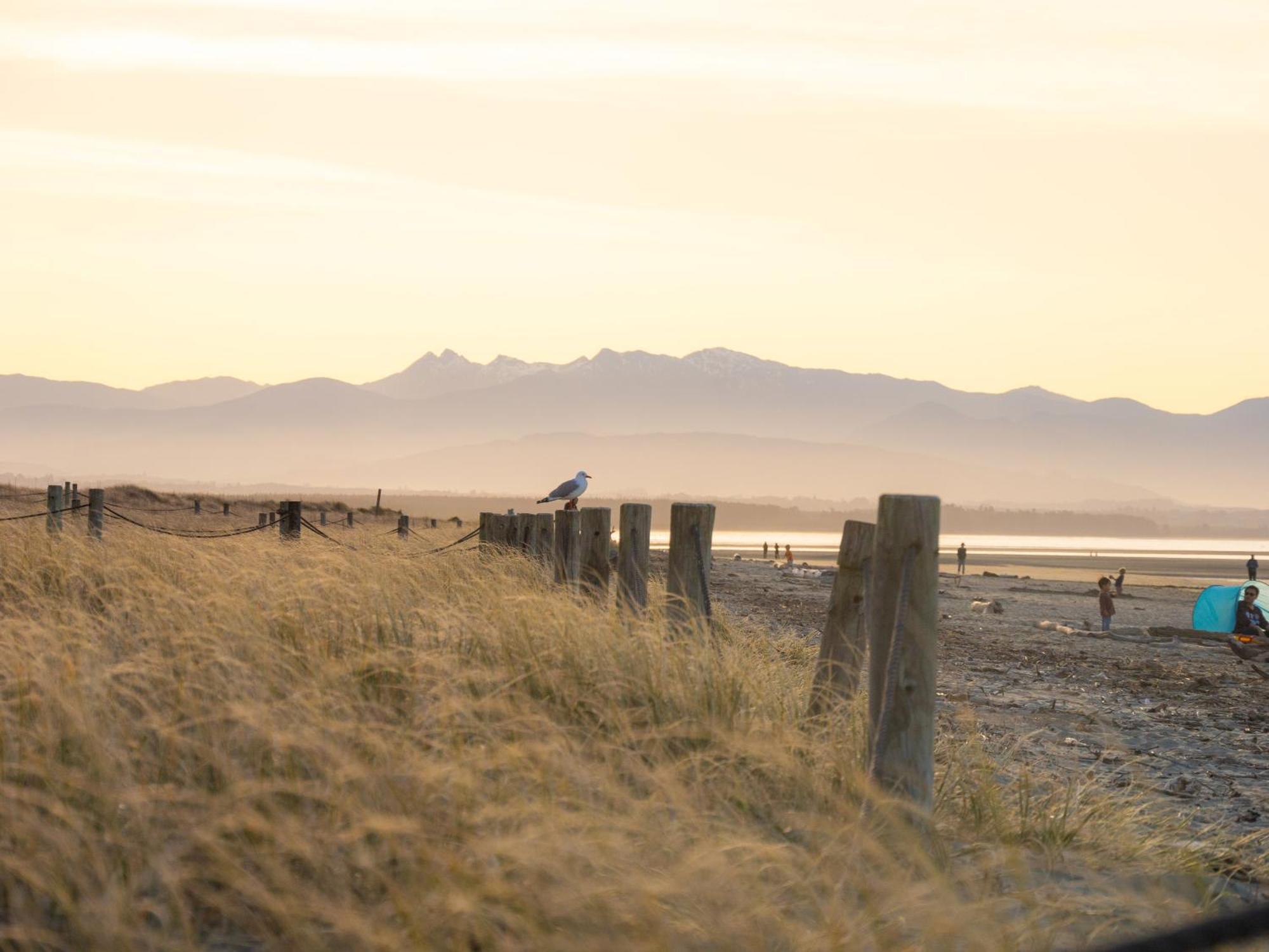 Tahuna Beach Holiday Park Nelson Buitenkant foto