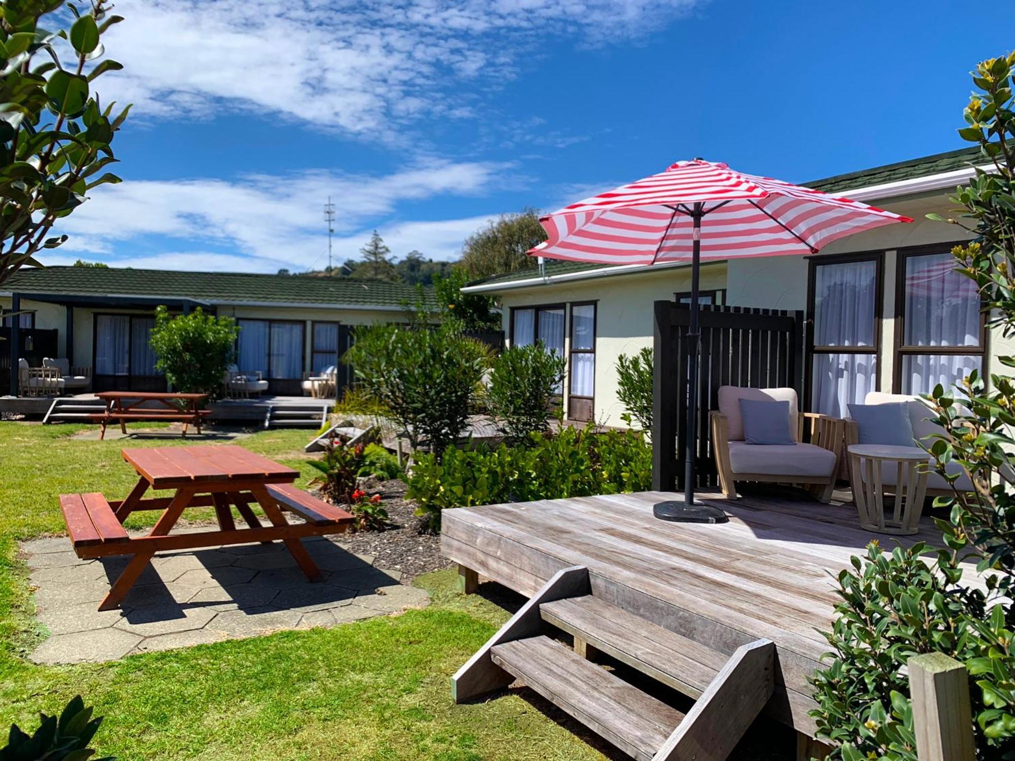 Tahuna Beach Holiday Park Nelson Buitenkant foto
