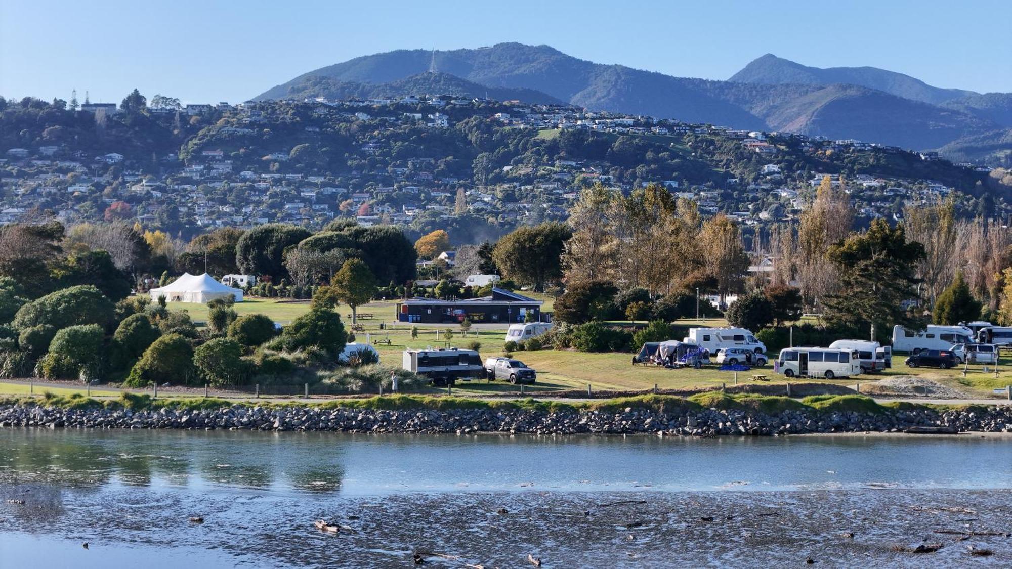 Tahuna Beach Holiday Park Nelson Buitenkant foto