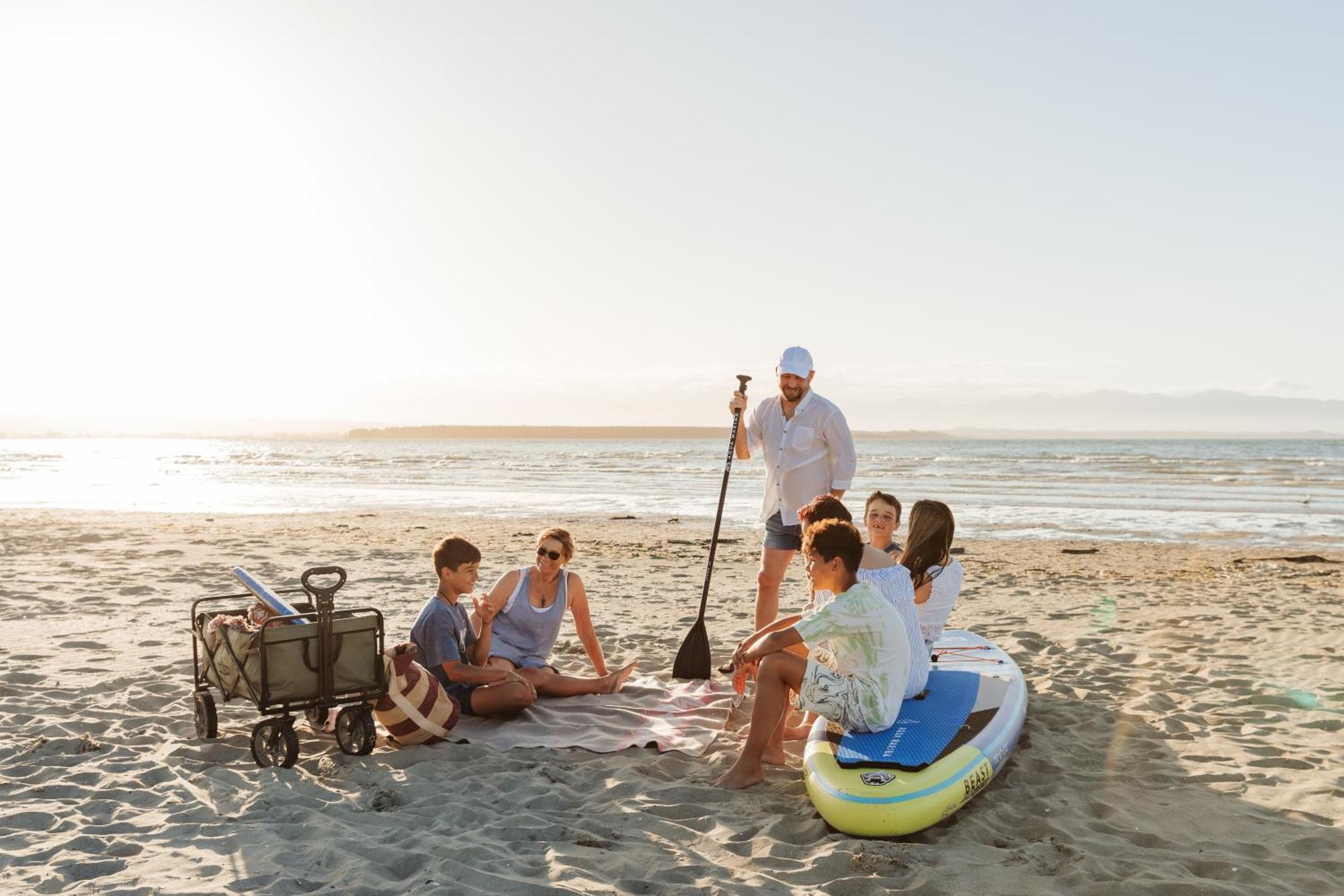 Tahuna Beach Holiday Park Nelson Buitenkant foto