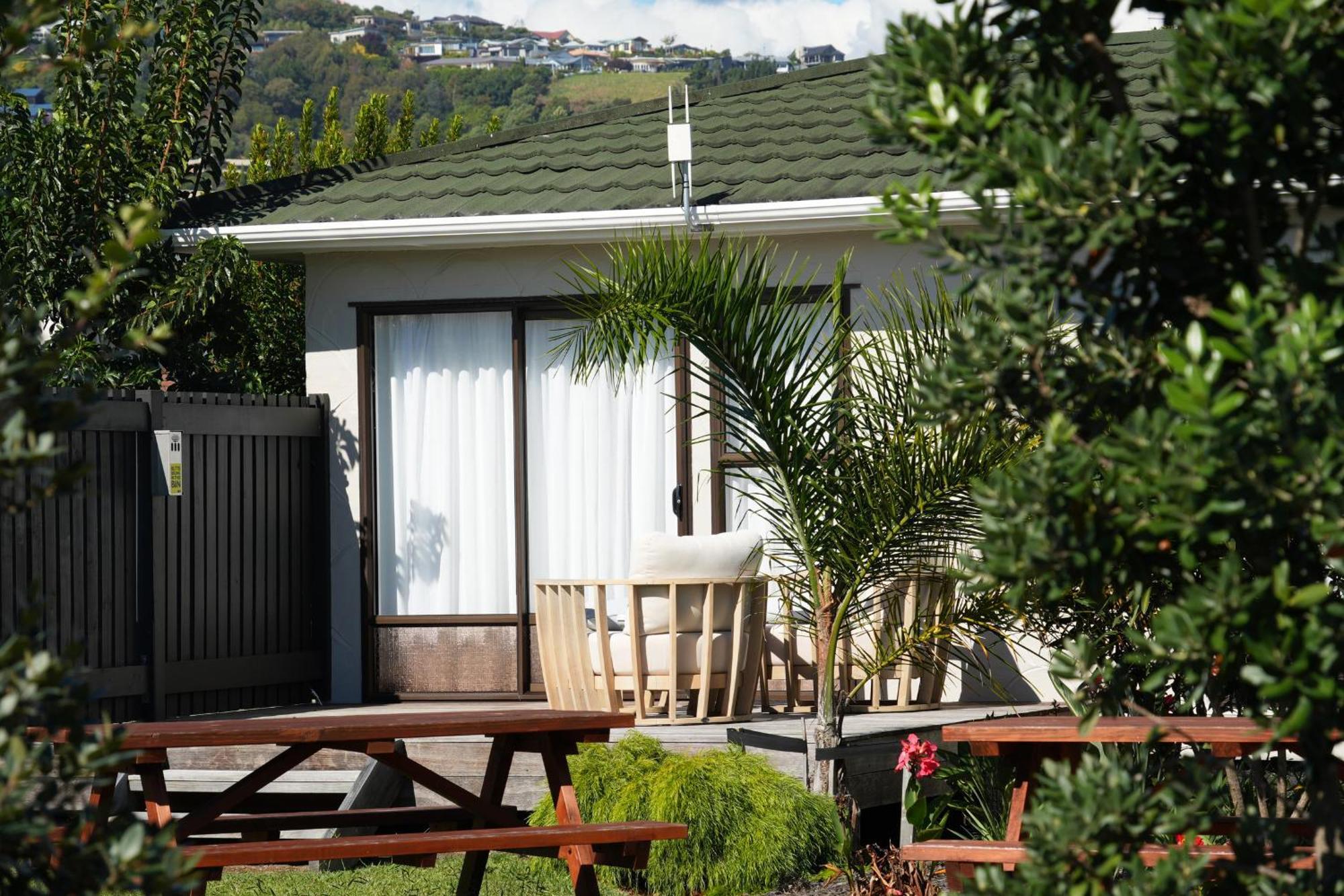 Tahuna Beach Holiday Park Nelson Kamer foto